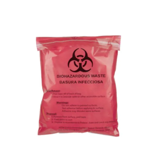 Bolsa Roja HDPE para Residuos Biológicos | Uso Hospitalario | Alta Resistencia | Manejo de RPBI